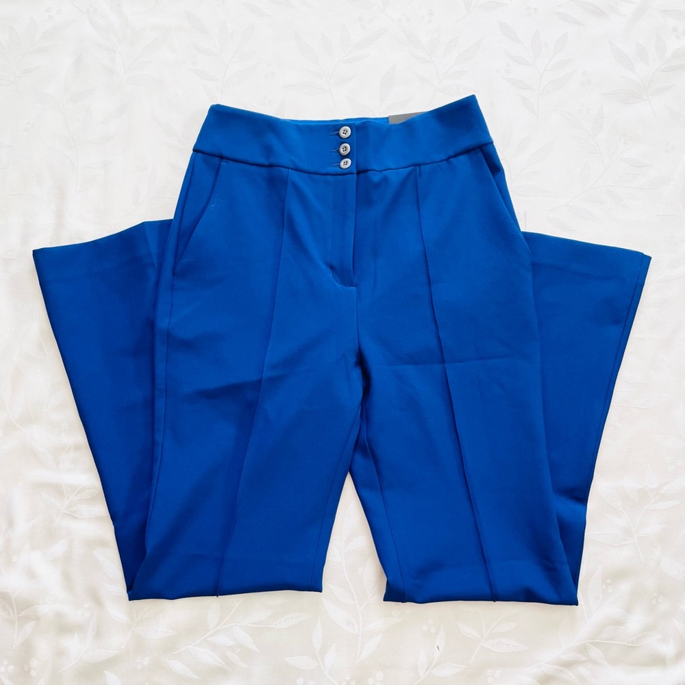 Express Cobalt Blue Flare Pants